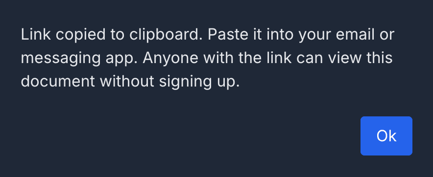 Document Sharing